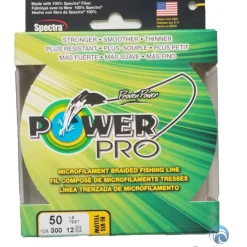 Power Pro Hi-Vis Yellow 50 Lb 300 Yds Braided Fishing Line Line/Leaders