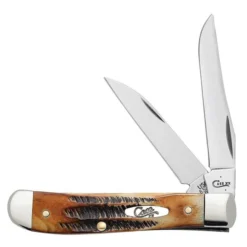 Knives And Tools Case Knife 6.5 Bonestag Mini Trapper 65305