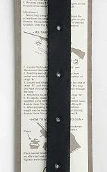 AA&E Leathercraft Black Genuine Leather Sling 8505051 010 Hunting