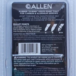 Allen Stay-Tight Bullet Points 1478 Archery 7 Allen Stay-Tight Bullet Points 1478 Archery