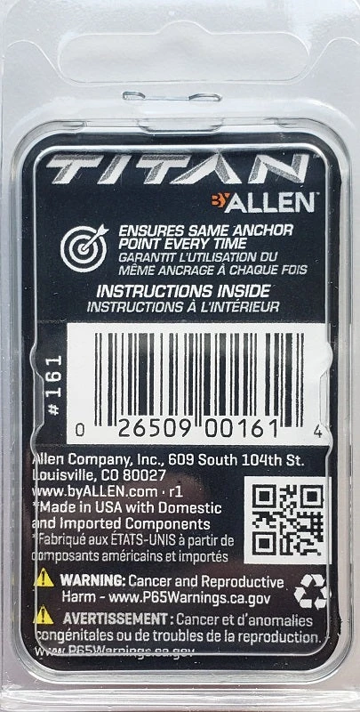 Archery Allen Titan Kisser Button 161 5 Archery Allen Titan Kisser Button 161