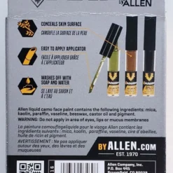 Allen Vanish Liquid Camo Face Paint 6116 Hunting