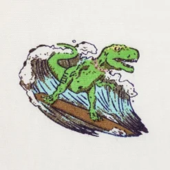 Bluewater Outriggers Aloha Surf Shapes Rex Ranch Youth Button Down Shirt