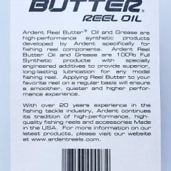 Ardent Reel Butter Reel Oil 1oz Rods & Combo's