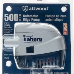 Attwood Sahara 500GPH Automatic Bilge Pump 4505-7