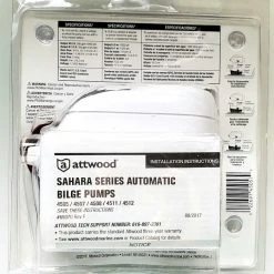 Attwood Sahara 500GPH Automatic Bilge Pump 4505-7