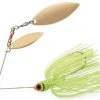 Lures & Bait Booyah Double Willow Spinbait 3/8 Oz Chartreuse 1pk 1 Lures & Bait Booyah Double Willow Spinbait 3/8 Oz Chartreuse 1pk