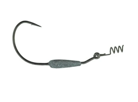 Bass Assassin Swim Hook Clear/Silver 1/8oz 3pk 4 Bass Assassin Swim Hook Clear/Silver 1/8oz 3pk