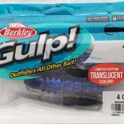 Lures & Bait Berkley Gulp! Translucent Shrimp Starry Night 4" 4ct 5 Lures & Bait Berkley Gulp! Translucent Shrimp Starry Night 4