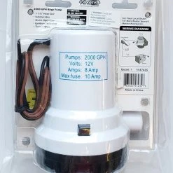 Marine Boater Sports 2000GPH Bilge Pump PN57435