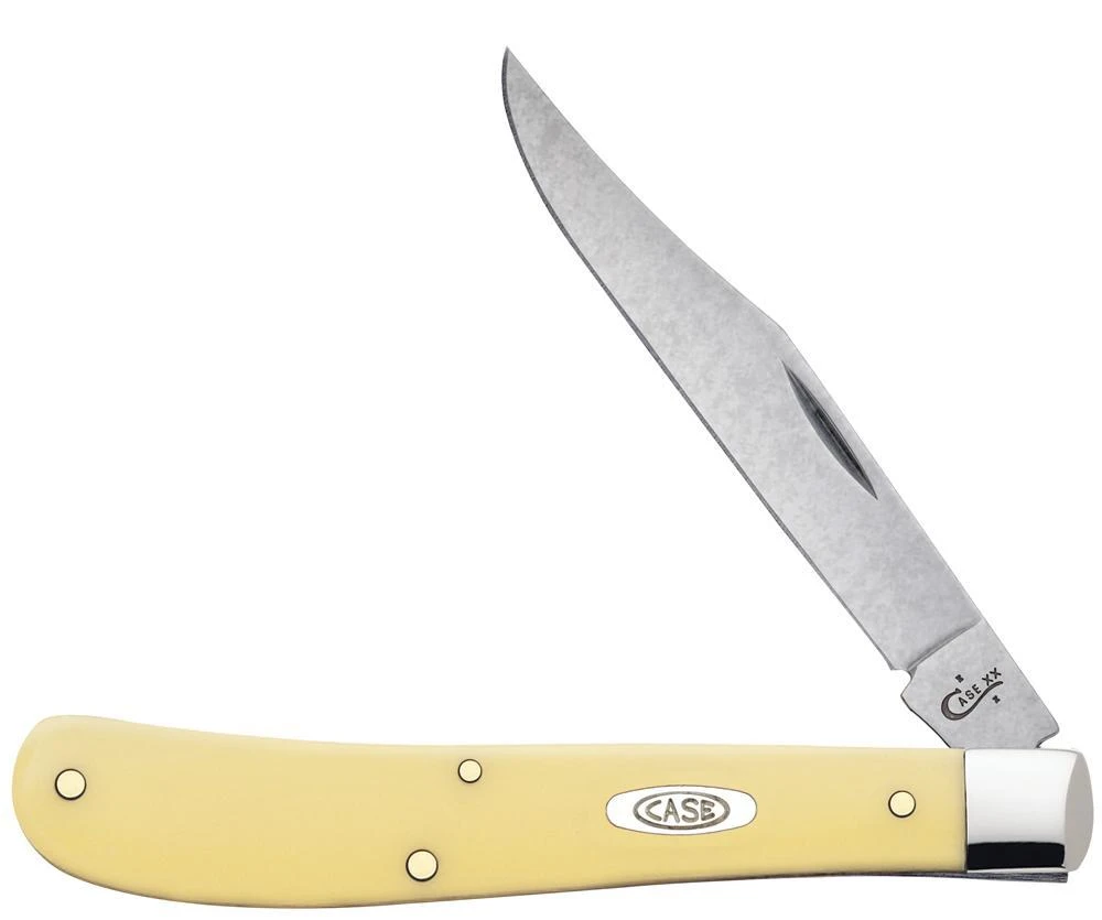 Knives And Tools Case Knife CVM Yellow 00031 3 Knives And Tools Case Knife CVM Yellow 00031