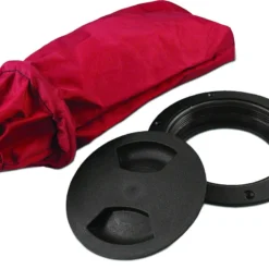 Kayaks & Accessories Calcutta PaddleSports 4in Kayak Deck Plate With Storage Bag BR56486