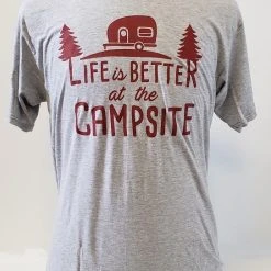 Camco Life Is Better At The Campsite Gray BOGO