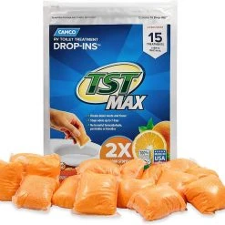 Camco RV Toilet Treatment Drop-ins TST Max 15pk 41189
