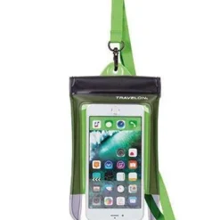 Travelon Waterproof Smart Phone Pouch Green