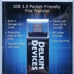 Delkin Devices SD & Micro SD Travel Reader DDREADER-46 Game Cameras And Feeders