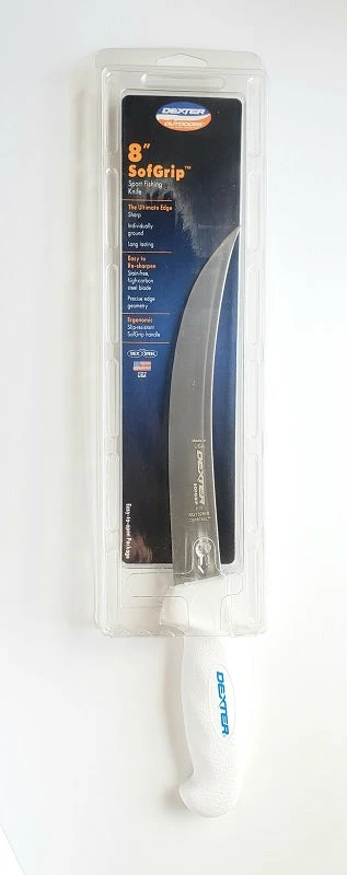 Dexter Russell Knives And Tools Dexter SofGrip 8" Sport Fishing Knife SG132N-8PCP 4 Dexter Russell Knives And Tools Dexter SofGrip 8" Sport Fishing Knife SG132N-8PCP