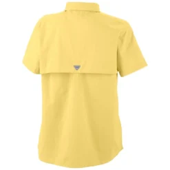 Columbia Sportswear Columbia Women’s PFG Bahama™ Yellow Short Sleeve Shirt FL7313