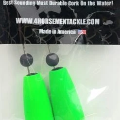 Four Horsemen Tackle Skinny Cork Green 2pk