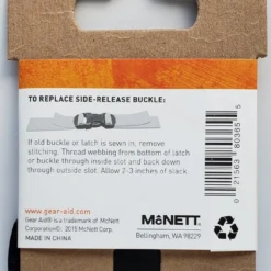 Gear Aid Dual-Adjust Buckle 1