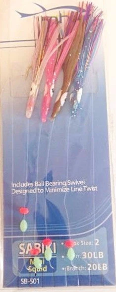 Sabiki Rig SB-501 BWO Lures & Bait