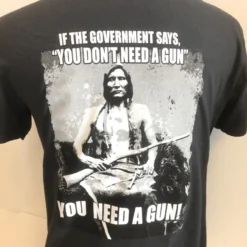 Bluewater Outriggers Men BWO Need A Gun-Blk