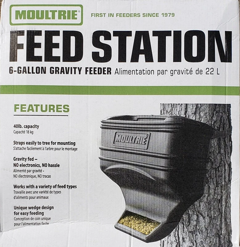Moultrie 6 Gal. Gravity Feeder Station MFG-13104 Hunting 3 Moultrie 6 Gal. Gravity Feeder Station MFG-13104 Hunting
