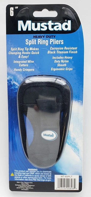 Mustad Heavy Duty 6in Split Ring Pliers 5 Mustad Heavy Duty 6in Split Ring Pliers