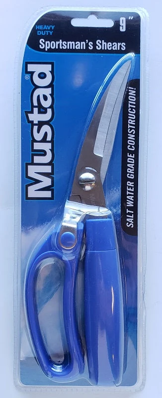 Mustad Heavy Duty 9in Sportsman's Shears MT-SPRTSHR Knives And Tools 3 Mustad Heavy Duty 9in Sportsman's Shears MT-SPRTSHR Knives And Tools