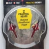 New Archery NAP Bloodrunner 3 Blade Practice Heads 2-Pack 60-677 2 New Archery NAP Bloodrunner 3 Blade Practice Heads 2-Pack 60-677