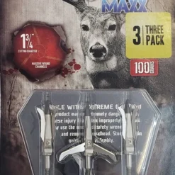 New Archery NAP Spitfire Maxx Mechanical Broadheads 60-798