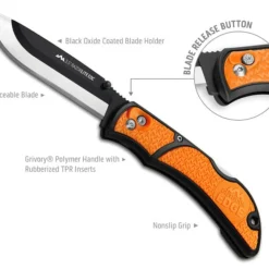 Outdoor Edge Razor-Lite EDC Orange Knife Knives And Tools 8 Outdoor Edge Razor-Lite EDC Orange Knife Knives And Tools
