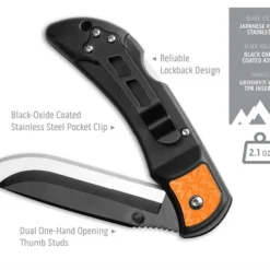 Outdoor Edge Razor-Lite EDC Orange Knife Knives And Tools 9 Outdoor Edge Razor-Lite EDC Orange Knife Knives And Tools