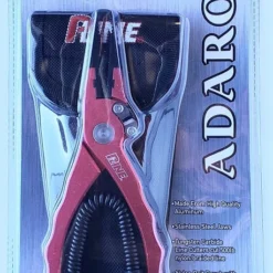 P-Line Adaro Aluminum Pliers With Holster Red 7.5”