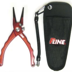 P-Line Adaro Aluminum Pliers With Holster Red 7.5”