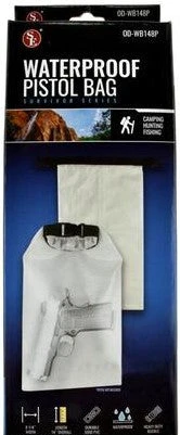 Shooter's Edge SE Survivor Series 14" X 8 1/4" Clear Waterproof Pistol Bag OD-WB148P Hunting 3 Shooter's Edge SE Survivor Series 14" X 8 1/4" Clear Waterproof Pistol Bag OD-WB148P Hunting