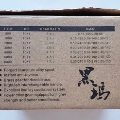 Powerful HF6000 Spin Reel Reels