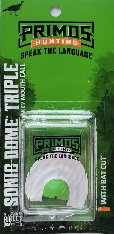 Primos Sonic Dome Triple Turkey Mouth Call 1 Per Pack PS1175 Game Calls 3 Primos Sonic Dome Triple Turkey Mouth Call 1 Per Pack PS1175 Game Calls