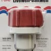 Rule Livewell Replacement Motor Cartridge 500GPH Tournament Series 45DR