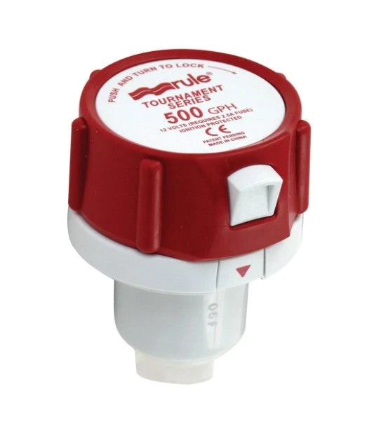 Rule Livewell Replacement Motor Cartridge 500GPH Tournament Series 45DR 4 Rule Livewell Replacement Motor Cartridge 500GPH Tournament Series 45DR