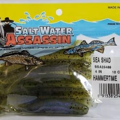 SaltWater Assassin Sea Shad Hammertime 4" 10pk Lures & Bait