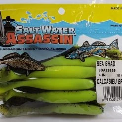 SaltWater Assassin Sea Shad Calcasieu Brew 4" 10pk Lures & Bait