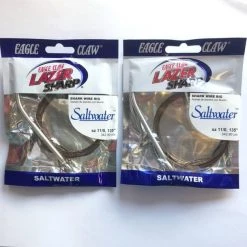 Eagle Claw Shark Wire Rig 2pk 11/0 135" Stainless Hook