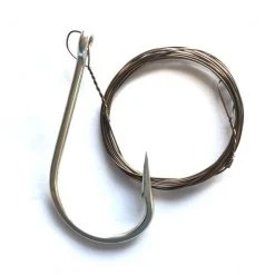 Eagle Claw Shark Wire Rig 2pk 11/0 135" Stainless Hook