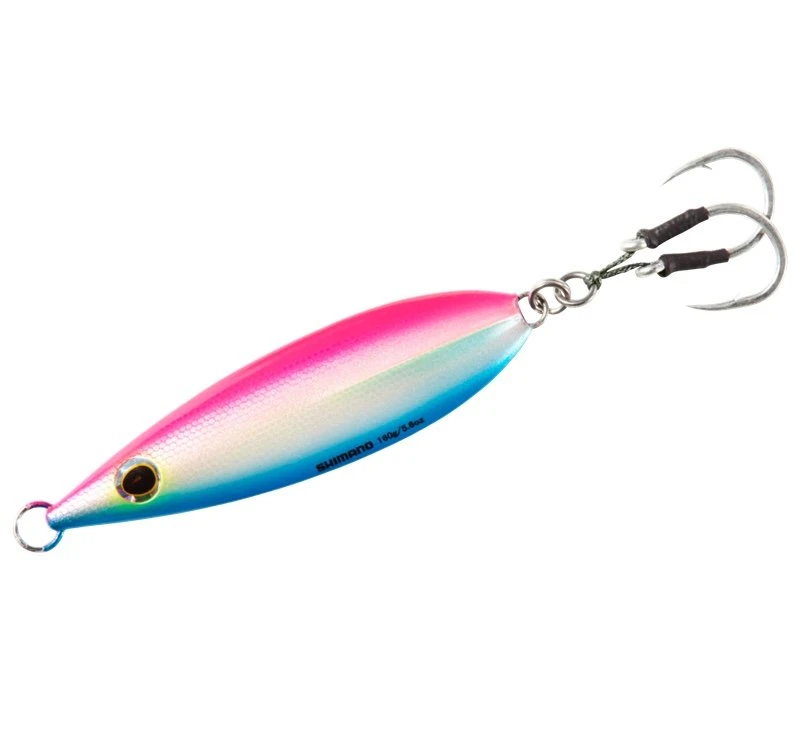 Shimano Flat-Fall Butterfly Jigs Pink Blue BFLFF160PB 3 Shimano Flat-Fall Butterfly Jigs Pink Blue BFLFF160PB