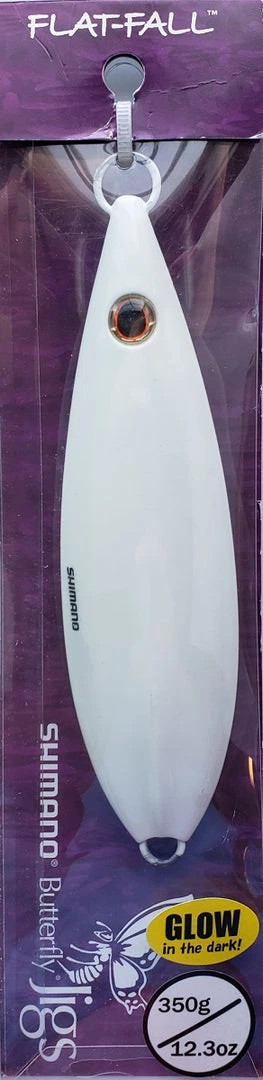 Shimano Flat-Fall Butterfly Jigs Super Glow BFLFF350SG Lures & Bait 4 Shimano Flat-Fall Butterfly Jigs Super Glow BFLFF350SG Lures & Bait