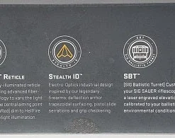 Sig Sauer Whiskey3 Scope 3-9 X 40mm SOW33204