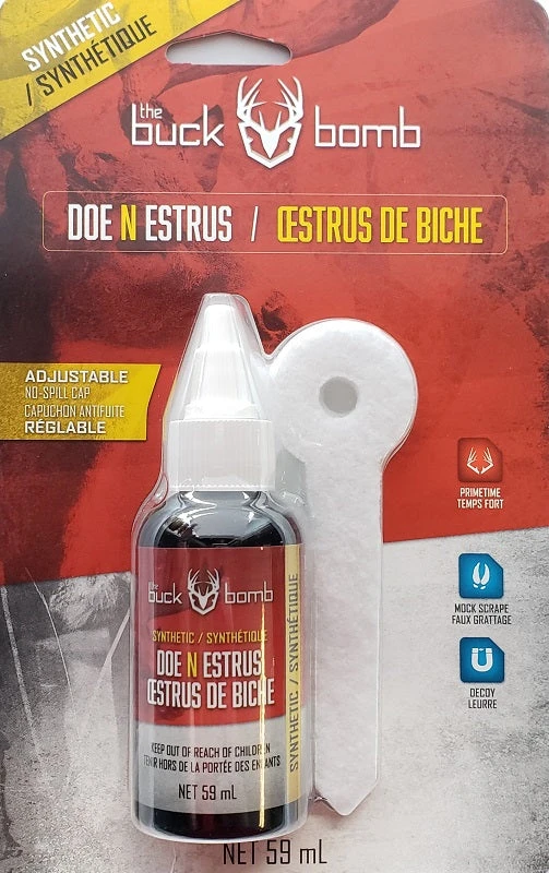 The Buck Bomb Synthetic Doe N Estrus With Wicks 200031C Game Scents & Covers 3 The Buck Bomb Synthetic Doe N Estrus With Wicks 200031C Game Scents & Covers