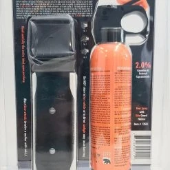 UDAP Bear Spray With Griz Guard Holster 12SO RV And Camping
