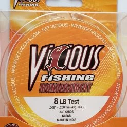 Vicious Monofilament Fishing Line 8lb 330yds VMCL8